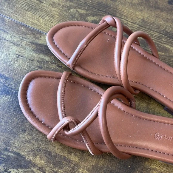 Madewell Tan Strappy Sandals - Picture 3 of 7